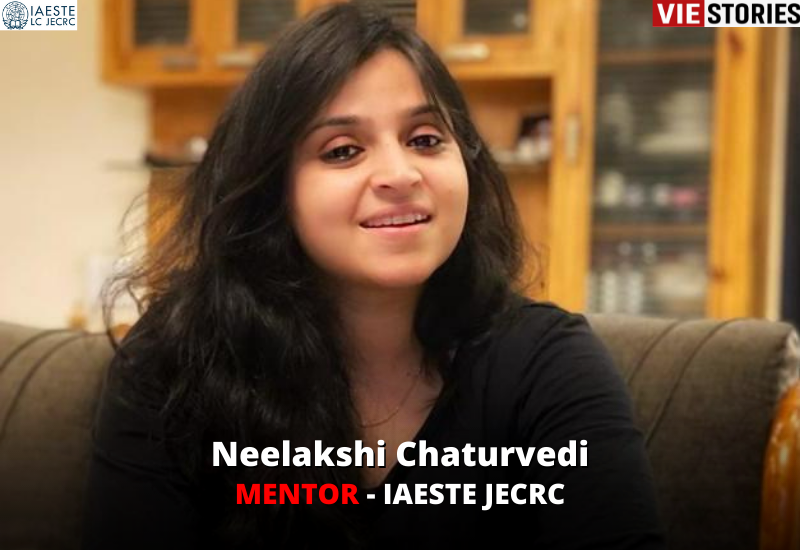Neelakshi Chaturvedi - Mentor of IAESTE JECRC