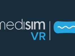 Med-tech company Medisim VR