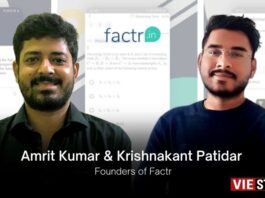Amrit Kumar & Krishnakant Patidar, founders of Factr