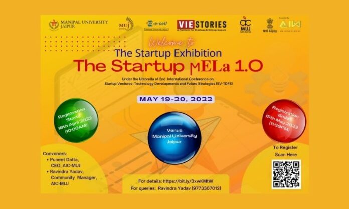 The Startup Exhibition | The Startup Mela 1.O | AIC-MUJ