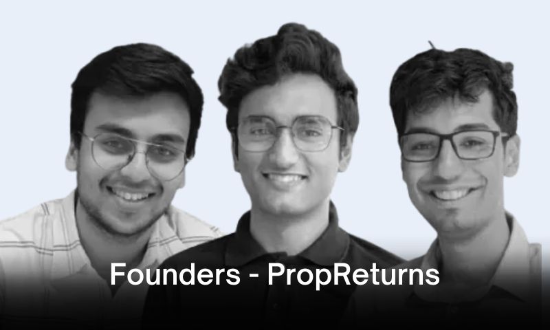 Real estate investment platform PropReturns has raised an undisclosed amount in strategic funding round from a clutch of investors including Kunal Shah (Founder, CRED), Varun Alagh (Co-founder, Mamaearth), Gokul Rajaram (Board Member, CoinBase and Pinterest), Sandeep Agarwal (Co-founder, ShopClues and Droom), Nitin Jain (Co-founder, O'AgriFarm), 1947 Rise, and Karan Virwani (CEO, WeWork India), among others.