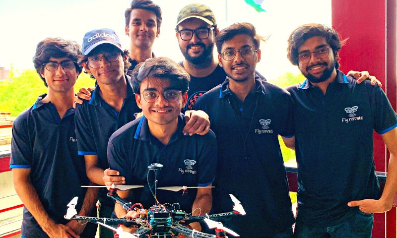 College student startup Flynovate building Drone-as-a-Service technology for the solar industry