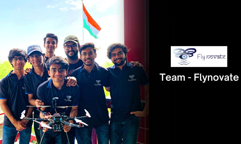Akshat Bhatia, Aryaman Chaudhary, and Himanshu Panda launched a new start-up, Flynovate which is a computer-vision-enabled autonomous swarm of drones that inspect and detects