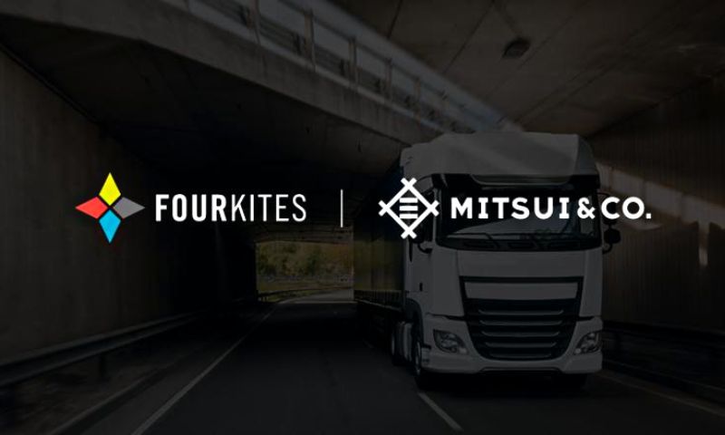 The Japanese trading and investment business Mitsui & Co., Ltd. has invested $10 million in the logistics-focused technology platform FourKites as part of a strategic partnership.
