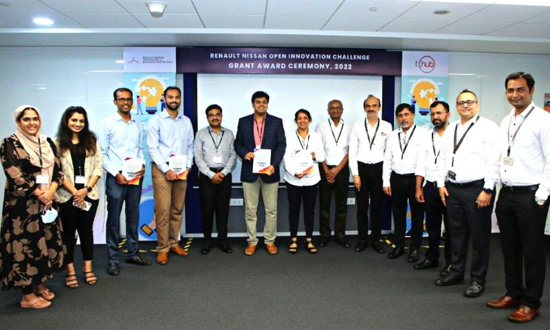 T-Hub, Renault Nissan Technology and Business Centre India Grant INR 4 mn to 4 Indian Start-ups