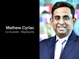 [Funding alert] MyySports raises $2 mn from Florintree's Mathew Cyriac