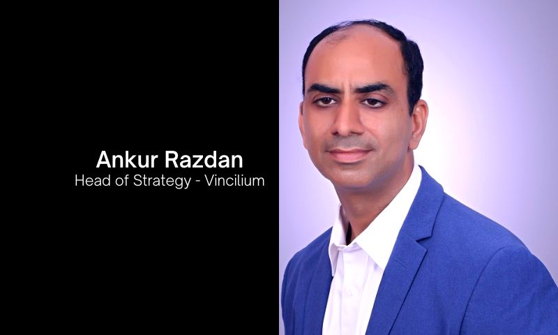 Blockchain-led data management start-up Vincilium announced the appointment of Ankur Razdan as the Head of Strategy and Business Development effective immediately.