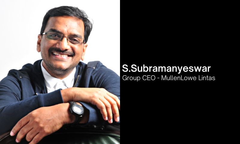 MullenLowe Group announces the appointment of S.Subramanyeswar, aka Subbu, as the Group Chief Executive Officer of MullenLowe Lintas Group India, effective immediately.