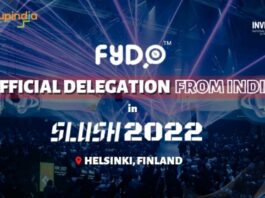 India’s delegation to Finland’s premier startup event is being represented by “Fydo”