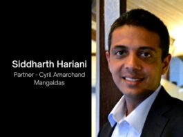 Siddharth Hariani Joins Cyril Amarchand Mangaldas As A Partner in its Corporate Practice