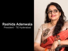TiE Hyderabad appoints Rashida Adenwala as the President for the year 2023