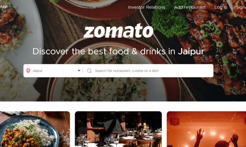 Zomato was started in 2008 by Deepinder Goyal and Pankaj Chadha.