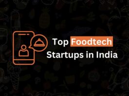 Swiggy, Zomato, HungerBox, magicpin, FreshMenu, Faasos, Box8, Swadhika Foods, EazyDiner, and Cure.Fit are the Top 10 Best FoodTech Startups in India in 2023.