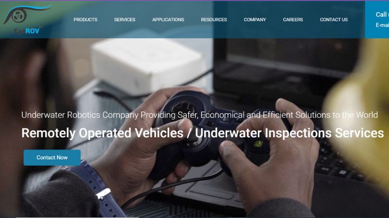 EyeROV Defence Tech Startup - Underwater Inspection Solutions