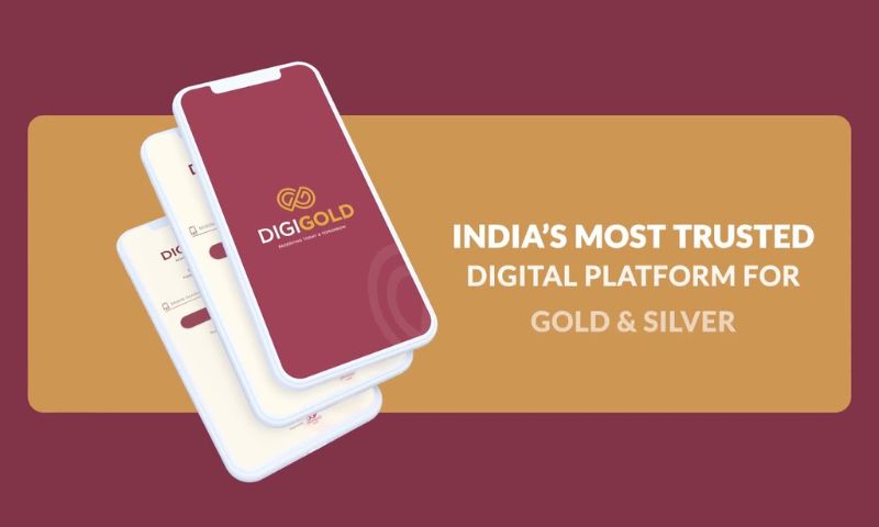 DIGIGOLD online platform for Gold and Silver where customers can buy, sell and store online at live market rates