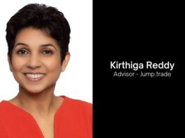 Kirthiga Reddy joins the team of advisors at Jump.trade