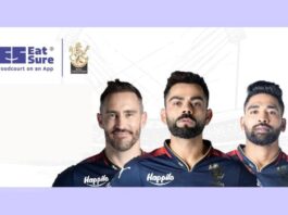 EatSure becomes Royal Challengers Bangalore's official food delivery partner