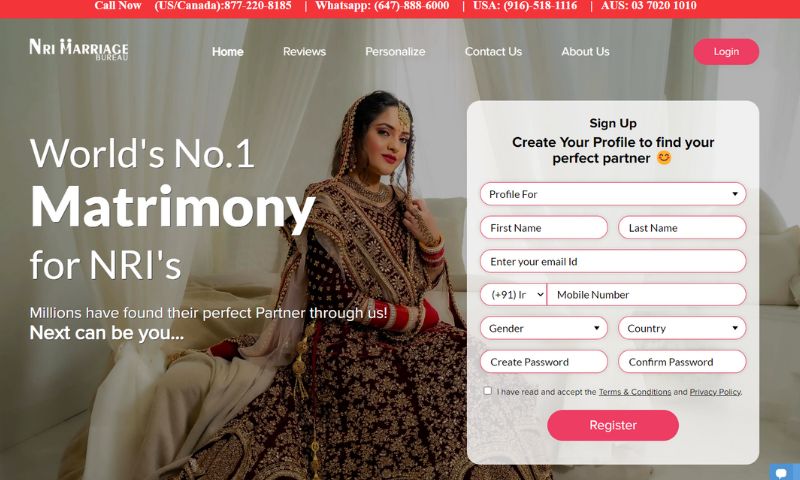 NRIMB.COM is a highly acclaimed matrimonial website, recognized as one of the best in the world exclusively for Non-Resident Indians (NRIs). It is an ideal platform for individuals who are looking to build a long-term relationship with someone who shares their values. With an impeccable track record, NRIMB.COM provides successful matrimonial services to NRIs.