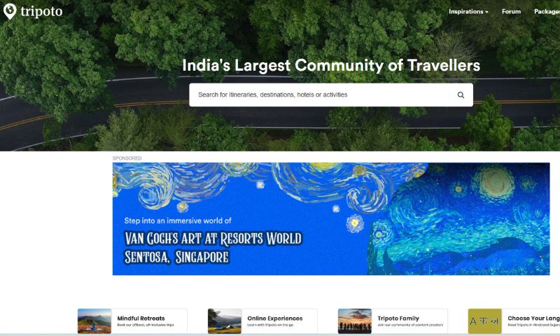 Tripoto is founded by Anirudh Gupta and Michael Lyngdoh and is one of the best travel startups in India. Delhi-based start-up Tripoto; Allows users to create a travel itinerary for their upcoming trips.  