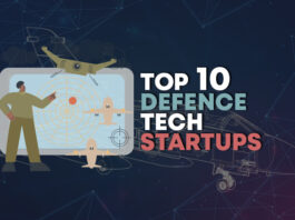 Tonbo Imaging, EyeROV, Optimized Electrotech, Big Bang Boom Solutions, IdeaForge, Cron Systems (Cron AI), Dimension NXG (AjnaLens), Sagar Defence Engineering, Vinveli, and Axio Biosolutions are the Top 10 Defence Tech Startups Making India Atmanirbhar in 2023.