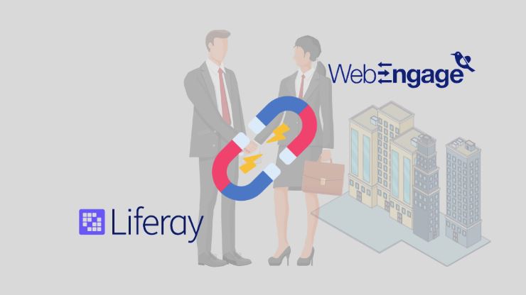 WebEngage, the leading full-stack retention operating system, today announced that it has partnered with Liferay Inc., which develops an enterprise level, cloud-powered digital experience platform (DXP), to create a unique customer experience solution. The two organizations will work together to offer a tailored, 360 degree, digital transformation solution to enterprise businesses in India through the joint implementation of WebEngage’s and Liferay's technologies.