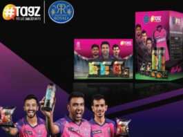 TagZ launches an exclusive range of Rajasthan Royals co-branded snack hampers