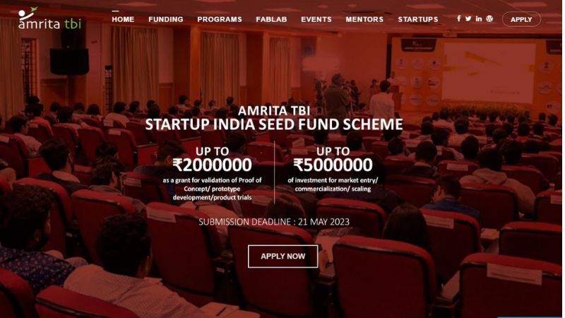 Amrita TBI is a non-profit startup incubator that has the assistance of Amrita Vishwa Vidyapeetham and the Government of India.