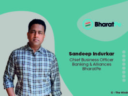BharatPe Appoints Sandeep Indurkar as its Chief Business Officer - Banking & Alliances