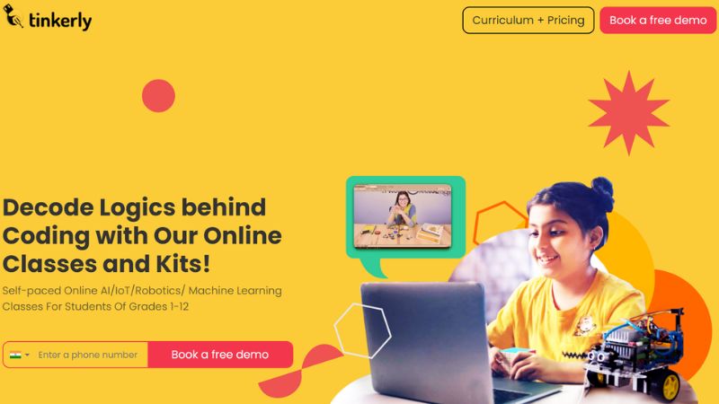 Tinkerly was established in 2015 by Om Prakash Godara, Sharad Bansal, Kapil Arya, and  Vivek Pathak to make STEM (Science, Technology, Engineering, and Mathematics) learning accessible, engaging, and effortless for children at an early age.