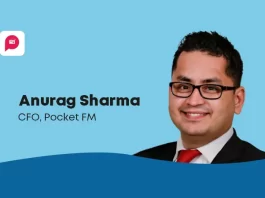 Anurag Sharma has been appointed as the new chief financial officer of audio series platform Pocket FM.
