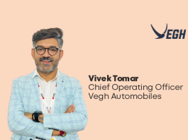 Electric vehicle (EV) startup Vegh Automobiles has appointed Industry veteran Vivek Tomar as their new Chief Operating Officer (COO). With a remarkable background in the EV industry and a proven track record of driving business growth, Vivek brings invaluable expertise and strategic vision to the forefront of Vegh's mission to revolutionize electric mobility in India.