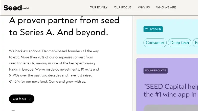 Within the Danish entrepreneur ecosystem, seed capital stands out as a pillar of growth and assistance, determining itself as an essential collaborator for tech-focused entrepreneurs as they pursue commercial achievement. SEED’s capital fashion goes above and beyond simple financial support, with a strong focus on innovation. Develop a dynamic platform that develops ideas from inception to market realization by serving both the beginning stages and the later stages of enterprises. 