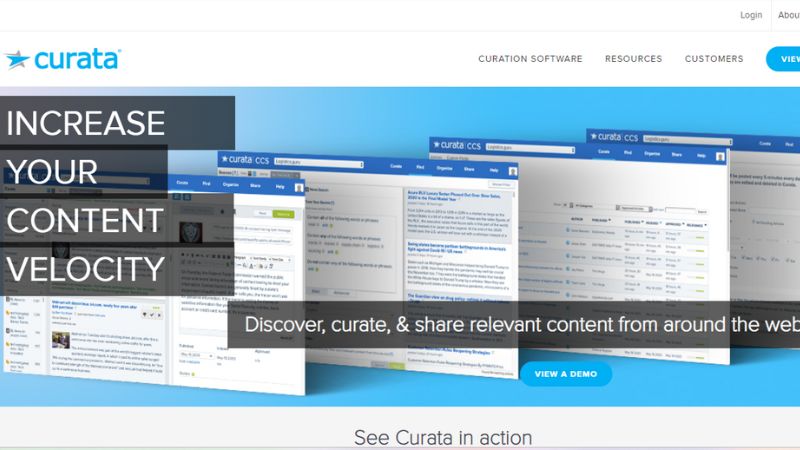 Large-scale companies and content teams can use the enterprise-level content curation solution Curata to meet their demands. To save time and effort, it provides intelligent content discovery, content organization and automatic publication features. Insights on content performance are also provided through Curata’s analytics, enabling data-driven decision-making for further curation projects. 