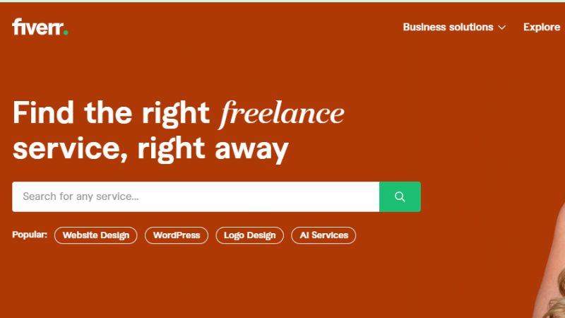 Fiverr  - Top 10 Freelance Websites for Finding Work