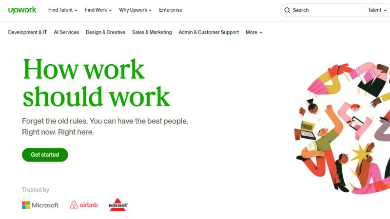 Upwork - Top 10 Freelance Websites for Finding Work