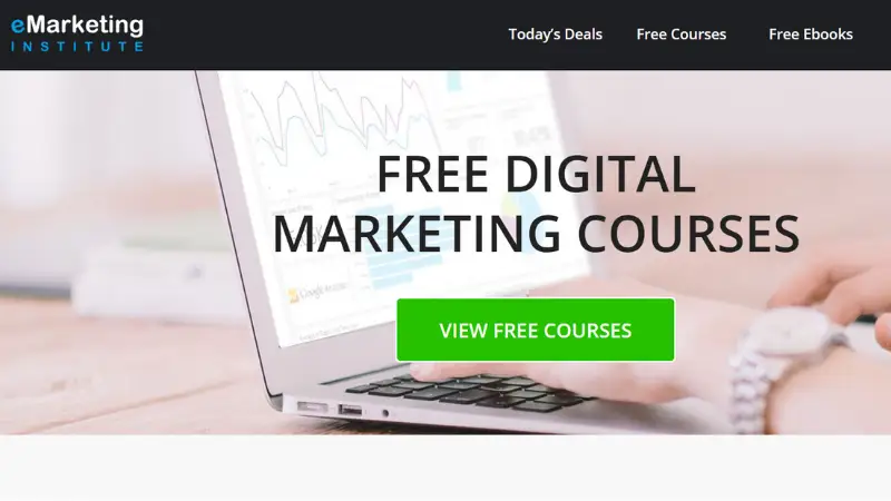 eMarketing Institute is a website that provides the best marketing courses. Their courses are available on their website where they offer necessary content and teach the latest technology.