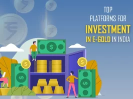 National Spot Exchange Limited, Paytm Money, Upstox, Zerodha, Reliance Money, Angel Broking, Kotak Securities, HDFC Securities, Multi Commodity Exchange, and The Bombay Stock Exchange are the Top Ten Platforms for Investment in E-Gold in India in 2024.