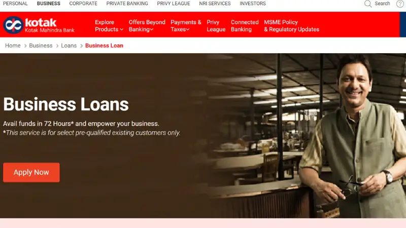 Kotak Bank is one of the best options for the loan it was founded in 1985, and it is the fourth largest private bank in the country. The platform has more than 650 branches all over the country. It is one of the best options for taking a loan because it offers reasonable rates and policies.