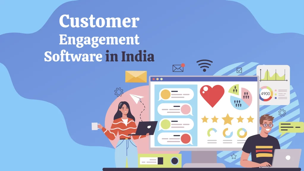 Salesforce, Simply 360, QaizenX, Kapture CX, HubSpot CRM, Olark, Zendesk, Intercom, Kustomer, Fresh Desk, Verint Customer Engagement, Drift, Appcues, Pega Customer Engagement, Web Engage, User Pilot, Dialpad, Twilio, Mix panel, Outreach are the 20 Best Customer Engagement Software in India in 2023.