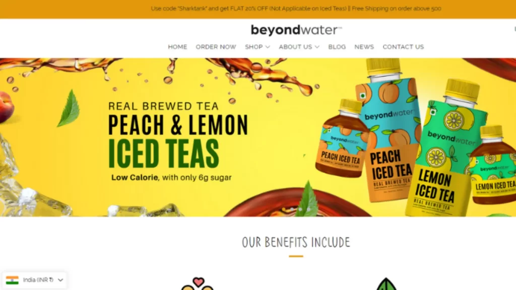 Beyond is a Food and Beverages startup founded by Shachi Singhania and Devang Singhania. It is India’s first liquid enhancer. 