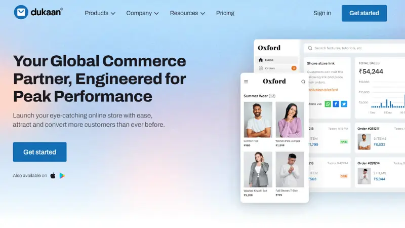 Dukaan - Bengaluru-based E-Commerce Platform