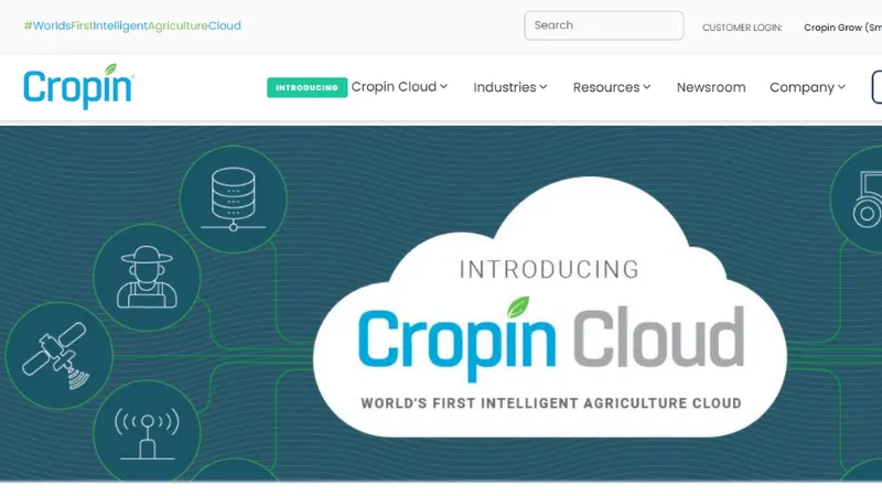CropIn is a Bangalore-based Agri-tech platform founded by Kunal Prasad and Krishna Kumar in 2010.