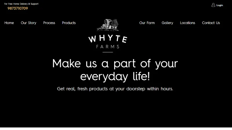 Whyte Farms is a dairy startup founded by Kanika Yadav and Sanjeev Yadav in 2018. The platform sells unadulterated milk that is chilled, pasteurized, and packaged.