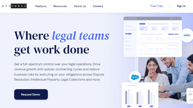 Top 10 Legaltech Startups in India | Provakil