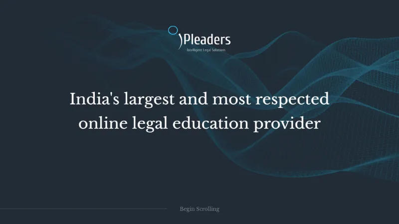 Top 10 Legaltech Startups in India | iPleaders