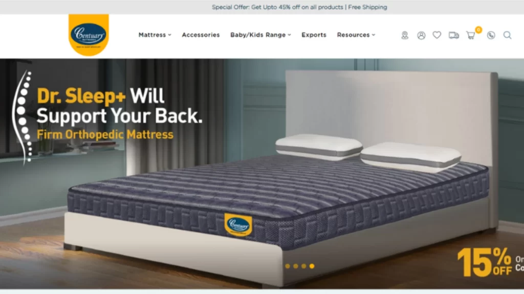 Hyderabad-based Centuary Mattress is one of the leading and prominent mattress companies founded in 1988 by Shruti Malani.