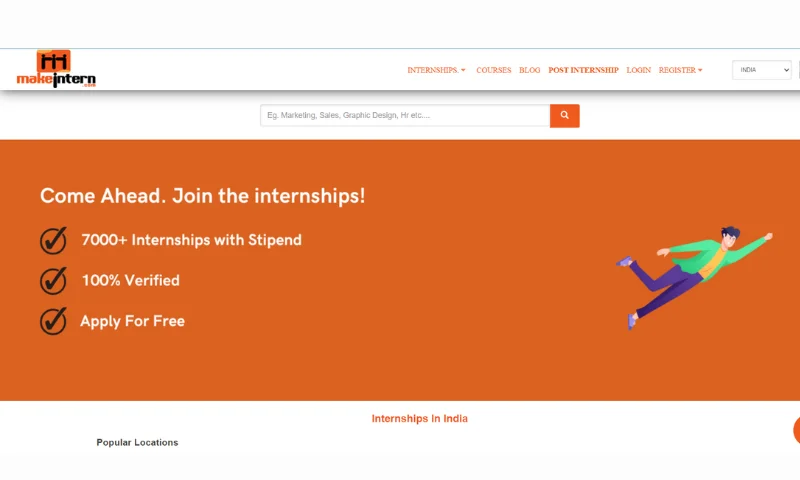 Makeintern - Providing internship opportunities in India