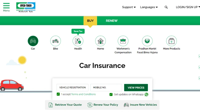 Top 10 Best Car Insurance Companies in India | IFFCO Tokio General Insurance
