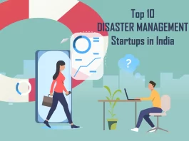 AAPAH Innovations, HW Design Labs, INDrone Aero, A2 VR, Hanker Labs are the Top 10 Disaster Management Startups in India.