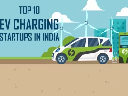 Elecxion Energy, Lioncharge, Flextron, EVRE, ElectricPe, Kazam, EV Urja are the Top 10 EV Charging Startups in India.